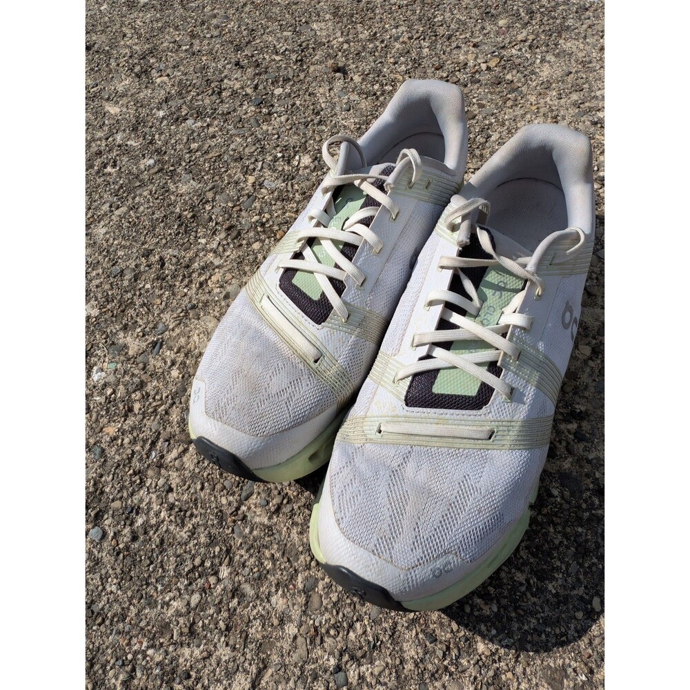 On Cloudgo Women's Size 10 US White Meadow Athletic Running Sneakers Shoes - Picture 6 of 8